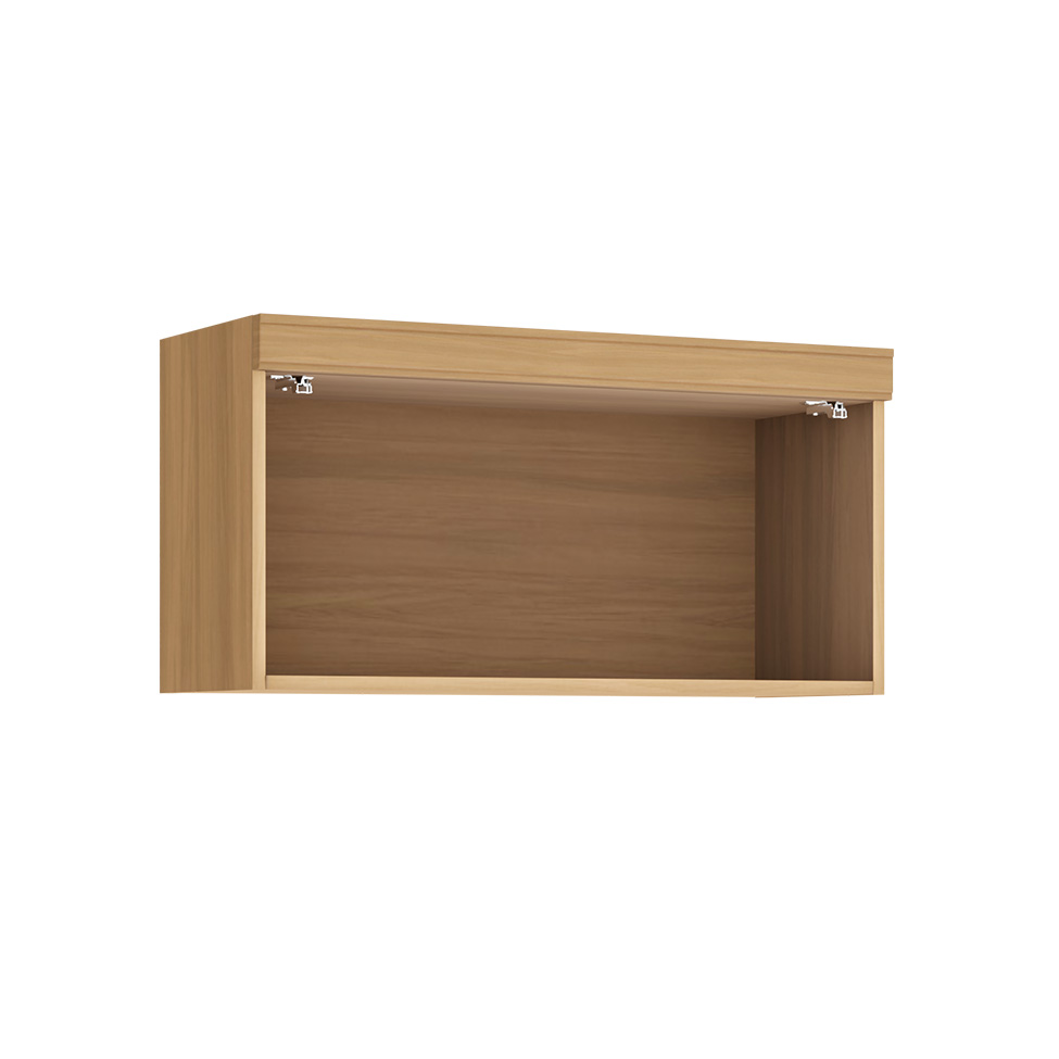 Armário Aéreo Marquesa 100% MDF 1 Porta Nature 80 cm