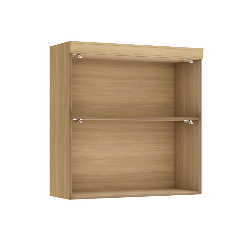 Armário Aéreo Marquesa 100% MDF 2 Portas Nature