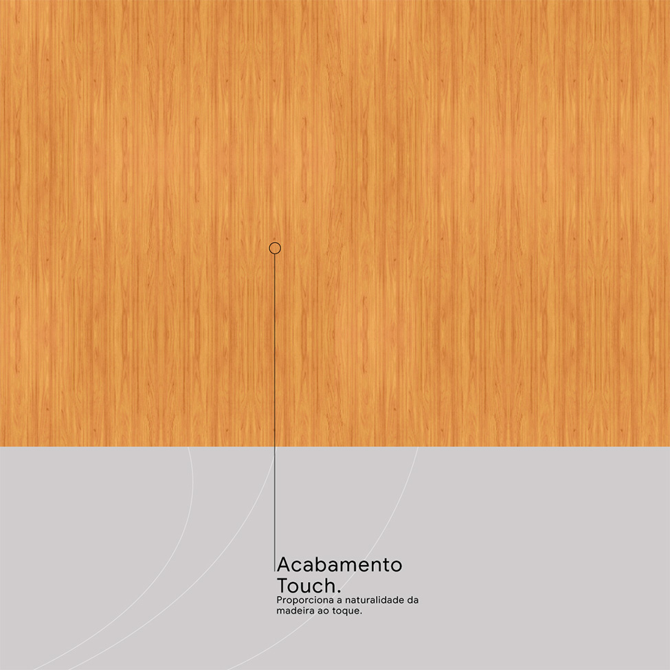 Armário Aéreo Plena 2 Portas Nude e Cinamomo 120 cm