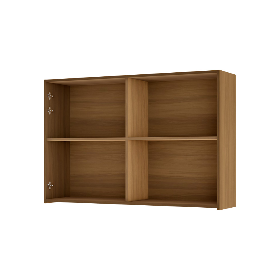 Armário Aéreo Rainha 2 Portas Nature 120 cm