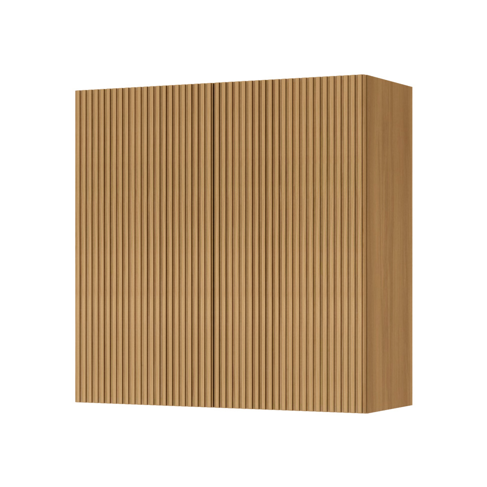 Armário Aéreo Rainha 2 Portas Nature 80 cm