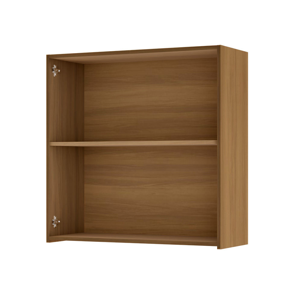 Armário Aéreo Rainha 2 Portas Nature 80 cm