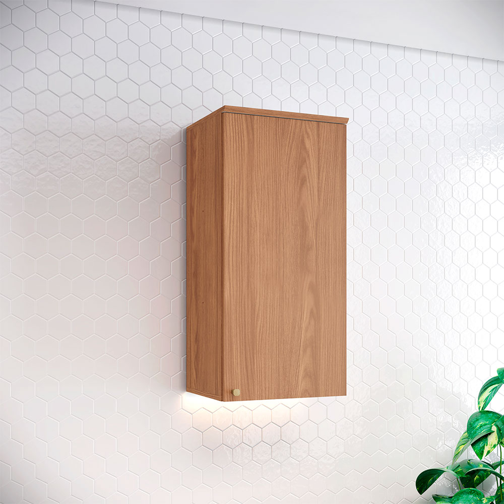 Armário Aéreo Requinte 1 Porta Nature 40 cm