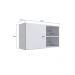 Armário Aéreo Solar 1 Porta Branco