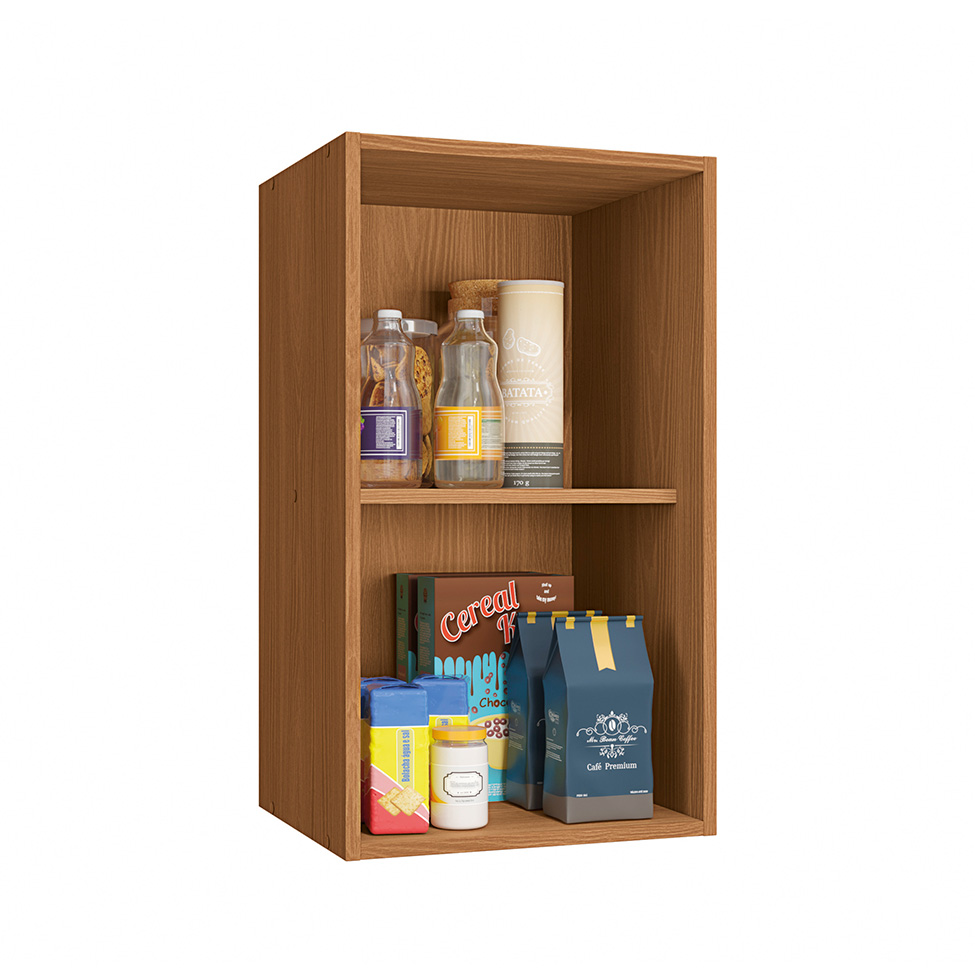 Armário Aéreo Valence 1 Porta Canela 40 cm