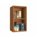 Armário Aéreo Valence 1 Porta Canela e Azul 40  cm