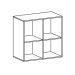 Armário Locker Duplo Module 4 PT Calvi