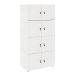 Armário Locker Duplo Module 8 PT Branco