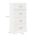 Armário Locker Duplo Module 8 PT Branco