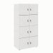 Armário Locker Duplo Module 8 PT Cinza