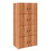 Armário Locker Duplo Module 8 PT Nogal Sevilha