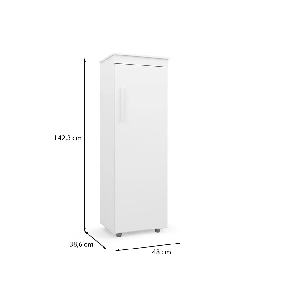 Armário Multiuso Advantage 1 PT Branco