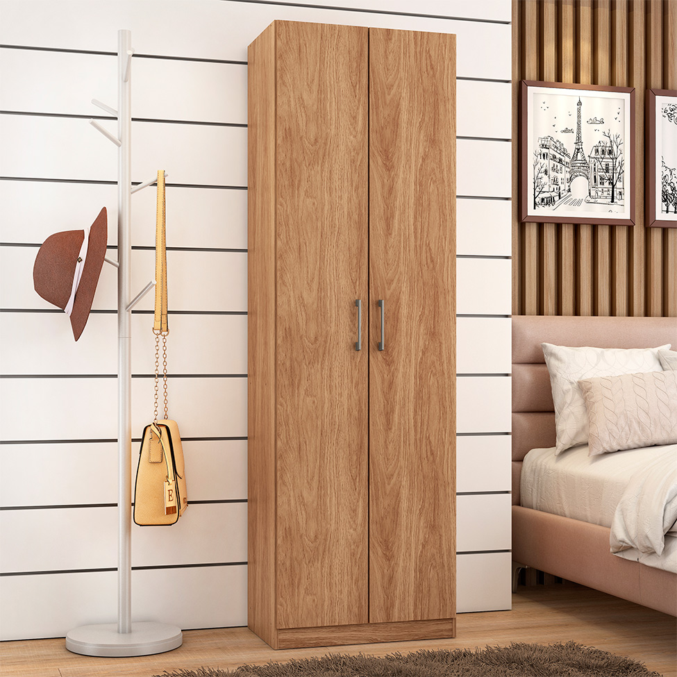 Armário Multiuso Cali 2 Portas Mel