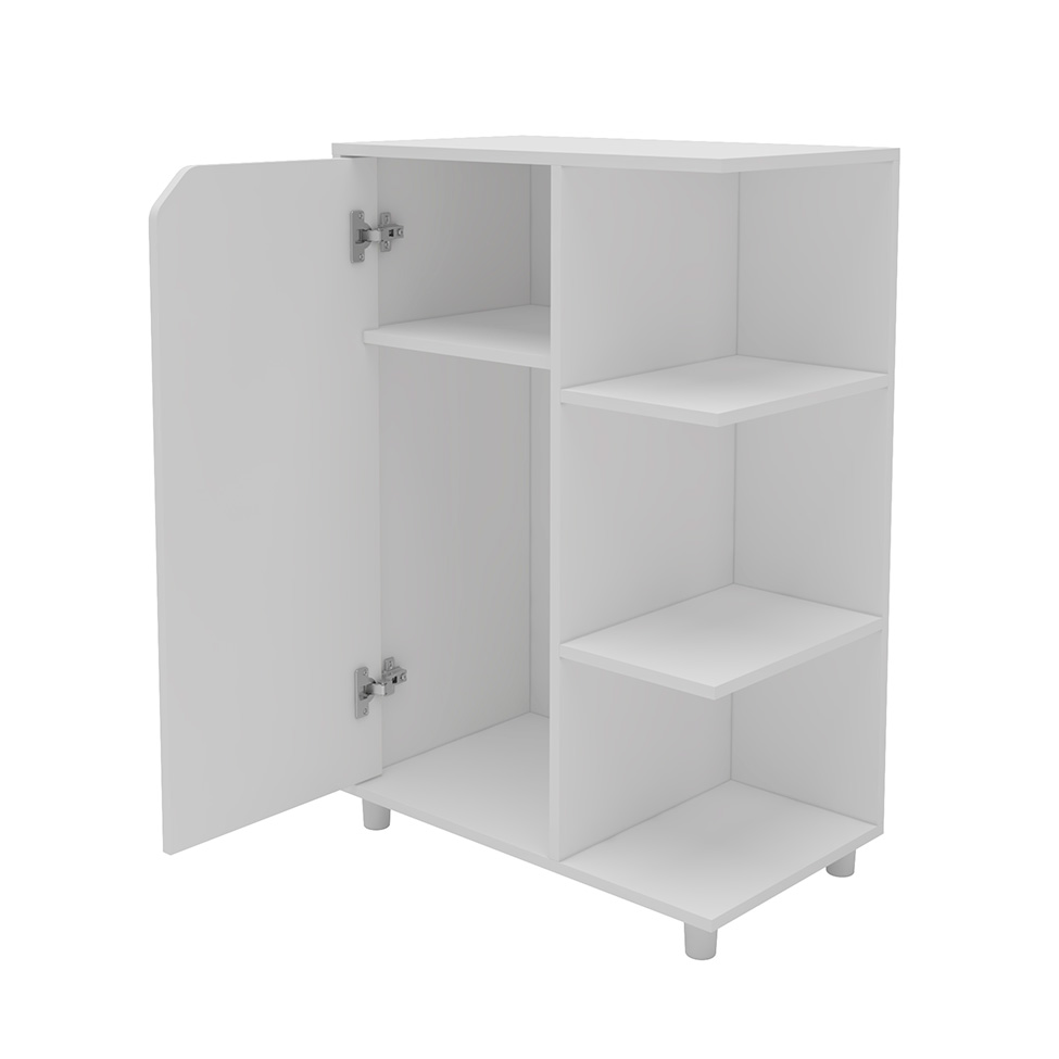 Armário Multiuso Diadema 1 PT Branco