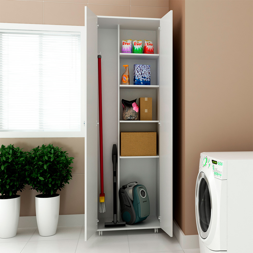 Armário Multiuso Mason 2 PT Branco
