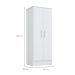 Armário Multiuso Viena 2 PT Branco