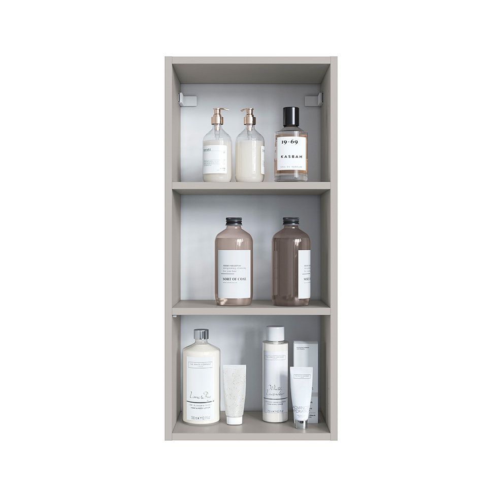 Armário de Banheiro com Espelho Grace 1 Porta Arenas