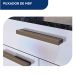 Armário de Cozinha Carol 5 Portas 1 Gaveta Branco