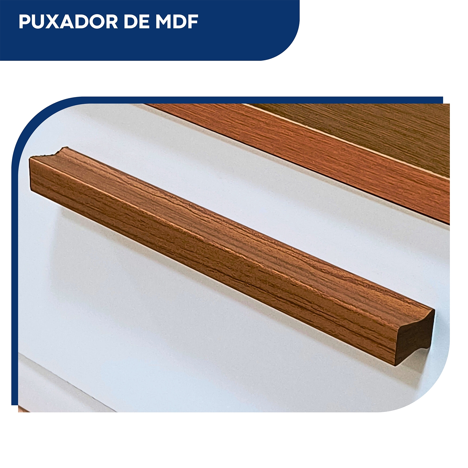 Armário de Cozinha Carol 5 Portas 1 Gaveta Freijó e Off White
