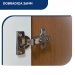 Armário de Cozinha Carol 5 Portas 1 Gaveta Freijó e Off White