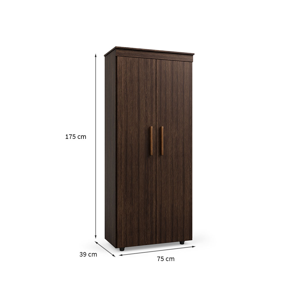 Armário de Escritório Advantage 2 PT 1 GV Capuccino 175 cm