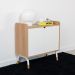 Armário de Escritório Flexus 2 PT Hanover e Branco
