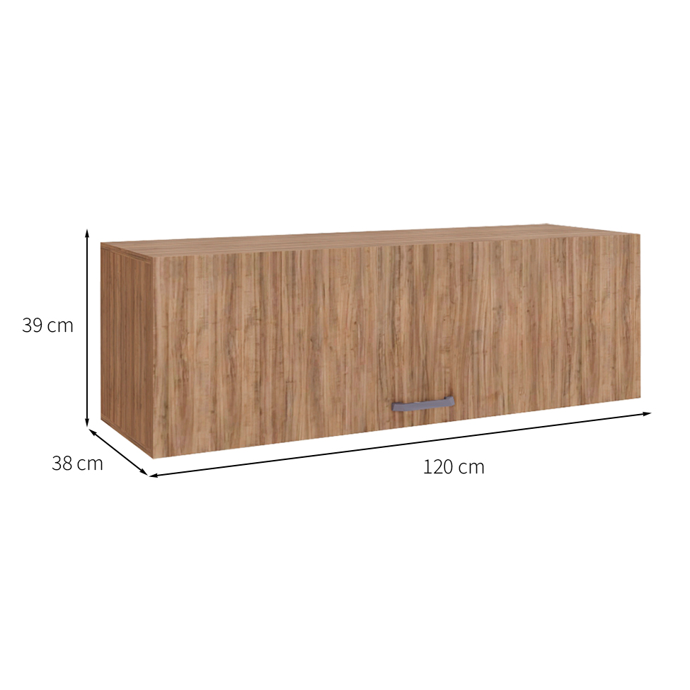 Armário de Escritório Module Ameixa 120 cm