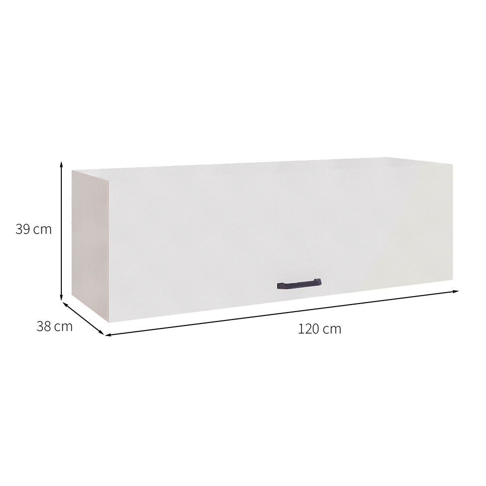 Armário de Escritório Module Branco 120 cm