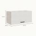 Armário de Escritório Module Branco 80 cm