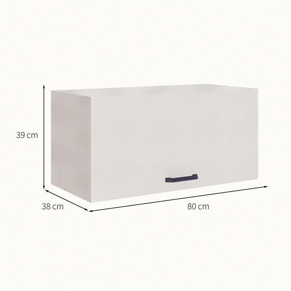 Armário de Escritório Module Branco 80 cm