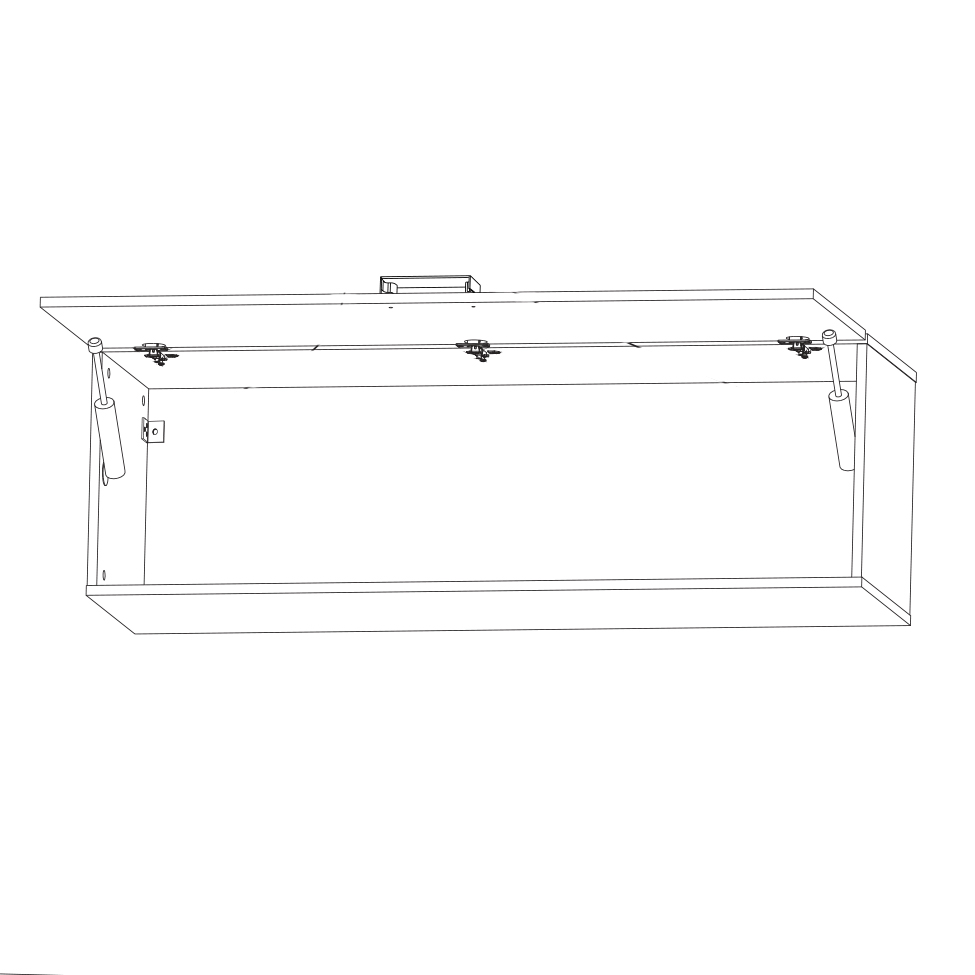 Armário de Escritório Module Branco 80 cm