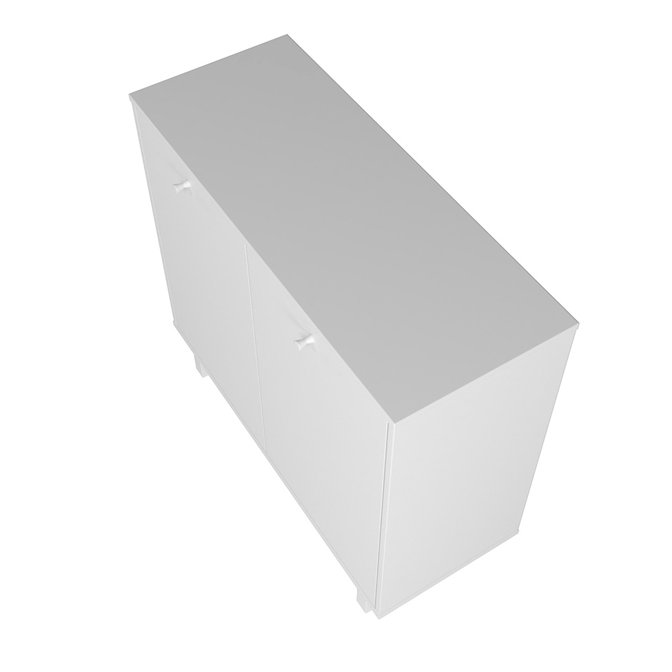 Armário para Cozinha Anaia 2 Portas Branco