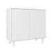 Armário para Cozinha Anaia 2 Portas Branco