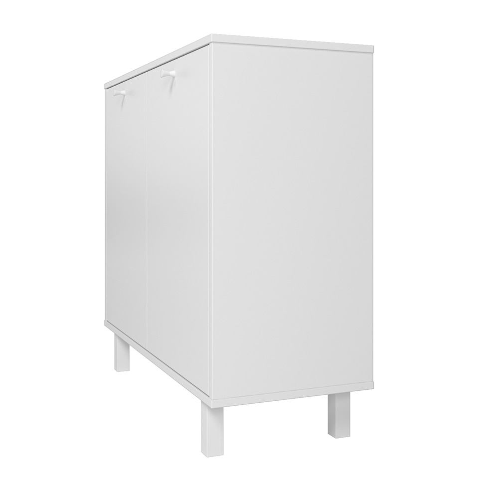 Armário para Cozinha Anaia 2 Portas Branco