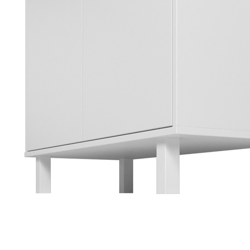 Armário para Cozinha Anaia 2 Portas Branco