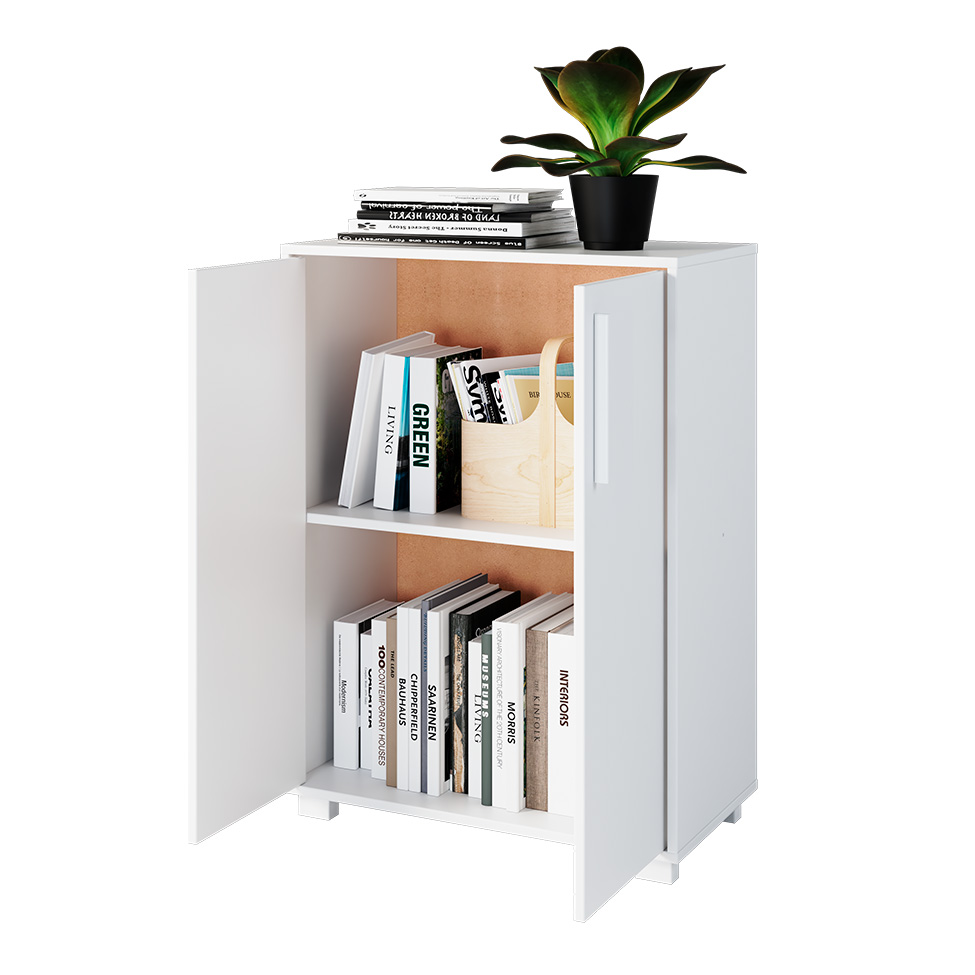 Armário para Cozinha Festo 2 Portas Branco