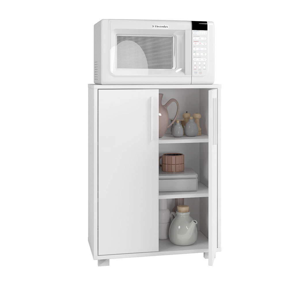 Armário para Cozinha Tune 2 Portas Branco