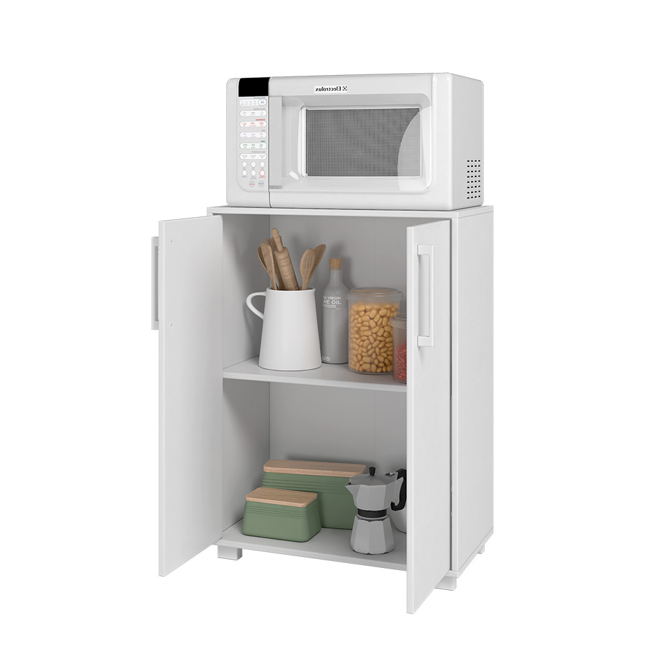 Armário para Cozinha Tune 2 Portas Branco