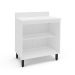 Balcão de Cozinha Amara com Tampo 2 Portas Branco