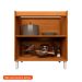 Balcão de Cozinha Denver sem Tampo 2 Portas Freijó e Branco 80 cm