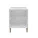 Balcão de Cozinha Lavanda com Tampo 2 Portas Azul e Branco