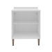 Balcão de Cozinha Lavanda com Tampo 2 Portas Branco