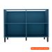 Balcão de Cozinha Manhattan 2 Portas Azul Orion 120 cm