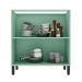Balcão de Cozinha Manhattan 2 Portas Verde Bali 80 cm