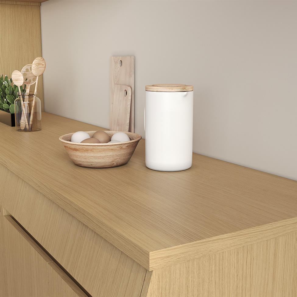 Balcão de Cozinha com Tampo Simone Mendes 100% MDF 2 Portas 1 Gaveta Carvalho