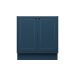 Balcão de Cozinha sem Tampo Évora 2 Portas Azul Orion 80 cm