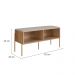 Banco Sapateira Oslo Hanover e Dourado