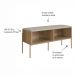 Banco Sapateira Oslo Hanover e Dourado