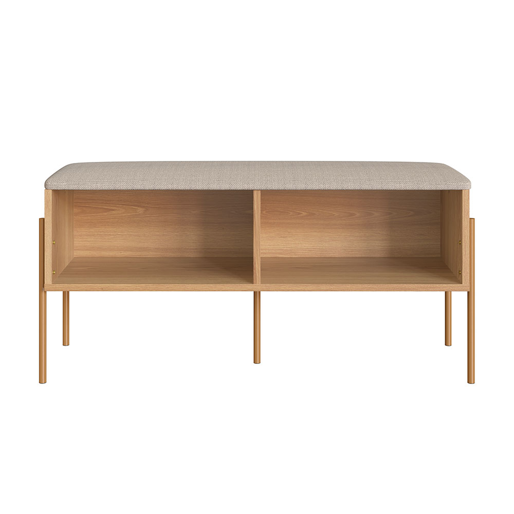 Banco Sapateira Oslo Hanover e Dourado