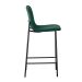 Banqueta Celeste Bouclé Verde Oliva e Preta